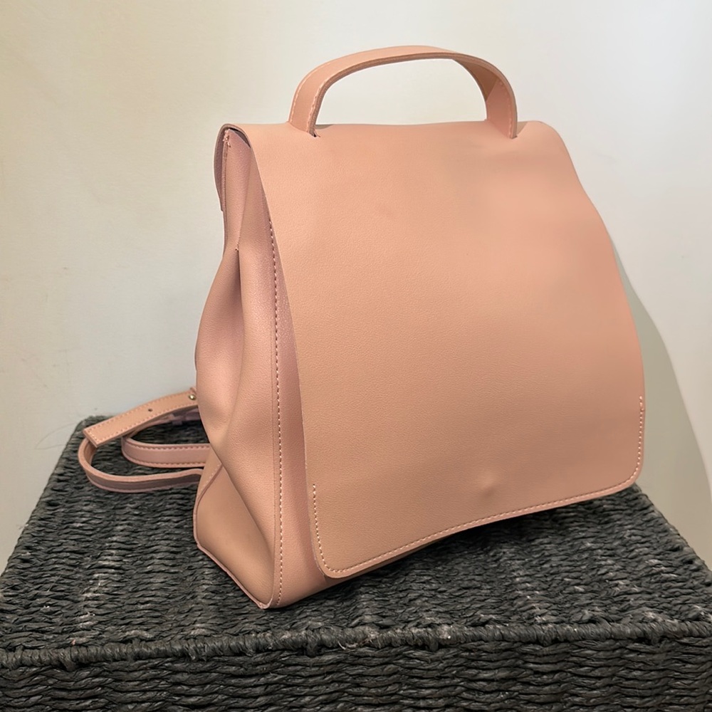 Pink Uniqlo Backpack